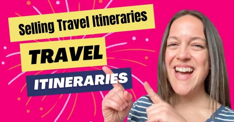 Selling Travel Itineraries – How To Start A Profitable Online Travel Business selling travel itineraries